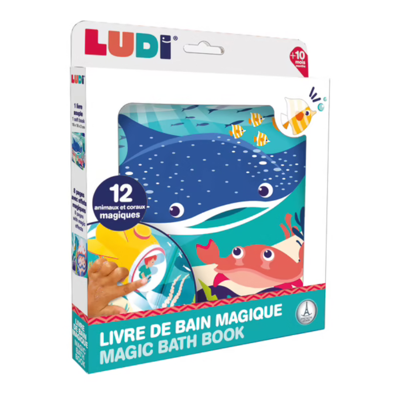 Livre de bain magique LUDI