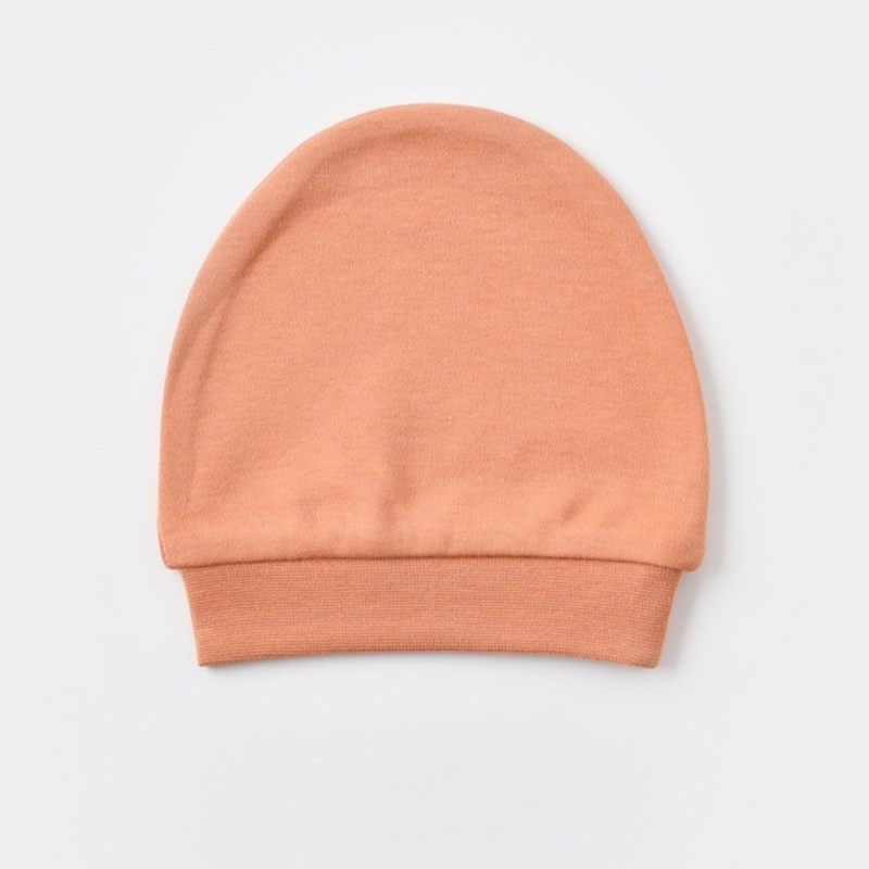 Lot de 2 bonnets bébé bio-organiques aux fruits d'été 72201 Crème