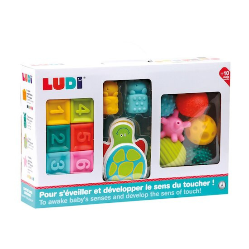 xx Ludi Coffret d'éveil sensoriel Multicolore