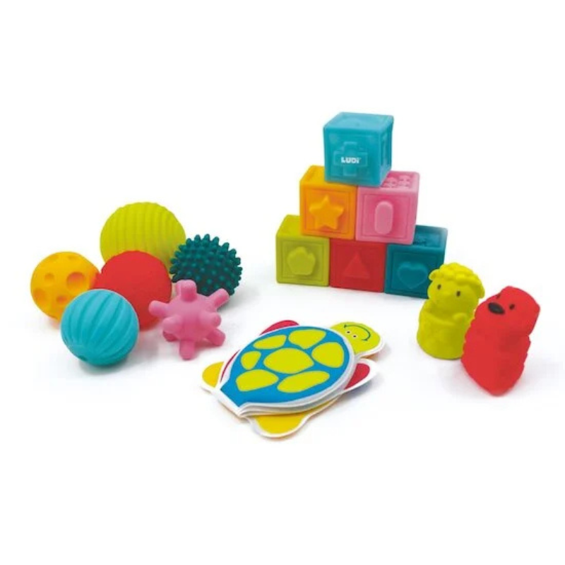 Ludi Coffret d'éveil sensoriel Multicolore