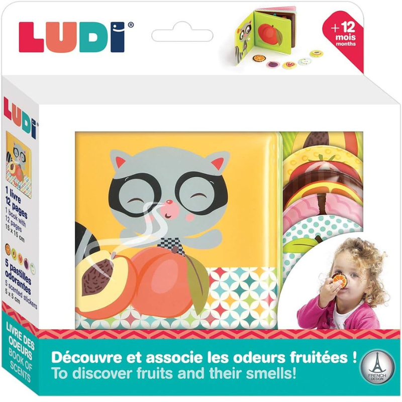 LUDI - Livre avec odeur de fruits