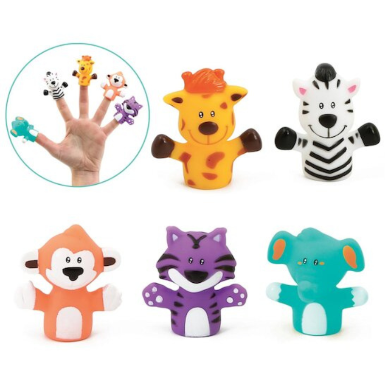 xx Ludi Marionnettes à doigts Savannah