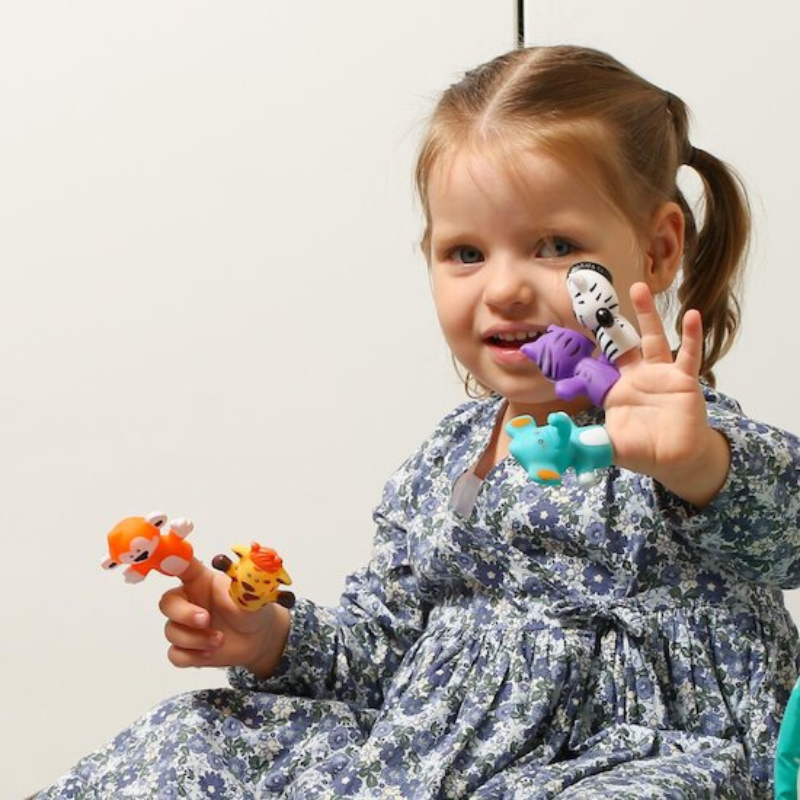 Ludi Marionnettes à doigts Savannah