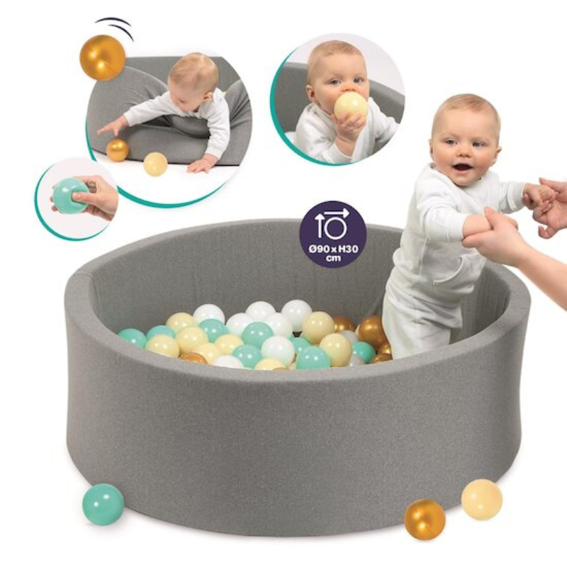 xx Ludi Piscine à balle Ronde Gris