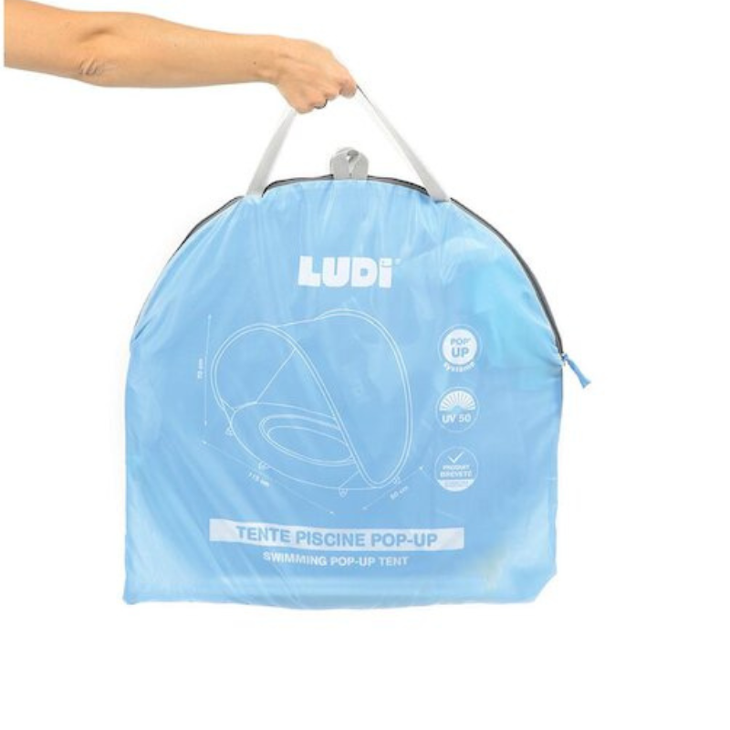 Ludi Piscine multifonction Bleu 115X80 cm