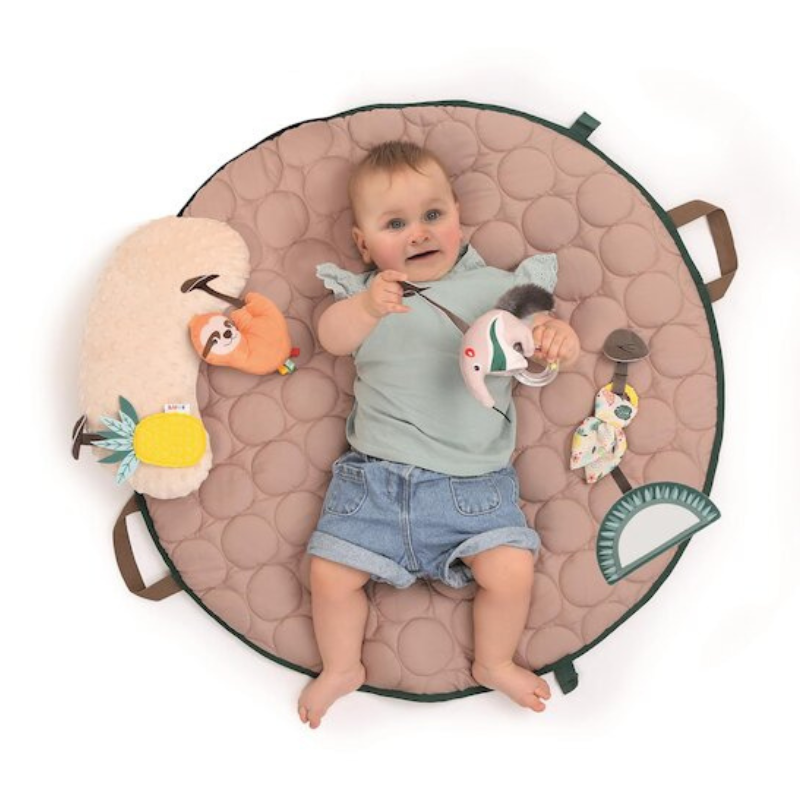 Ludi Tapis arche bois Beige