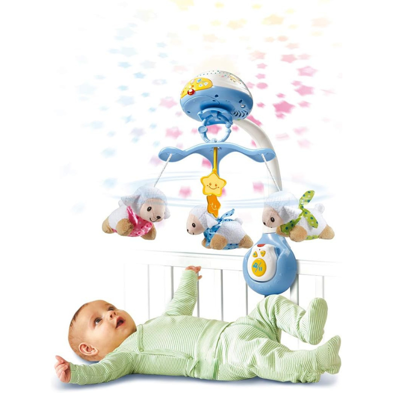 Lumi mobile compte-moutons bleu de Vtech