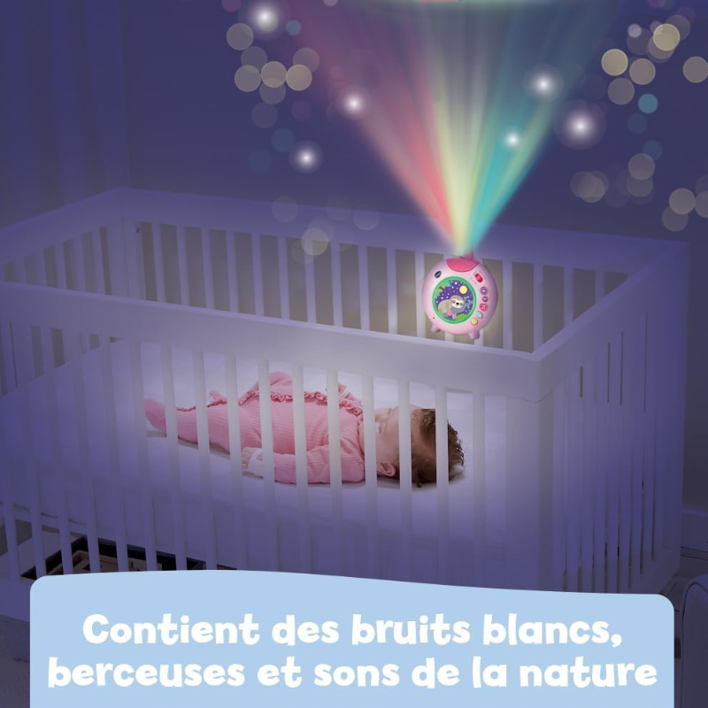Lumi veilleuse nuit enchantée Vtech-rose