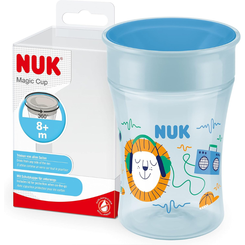 Magic Cup 360° Tasse pour Boire 230ml NUK 8M+