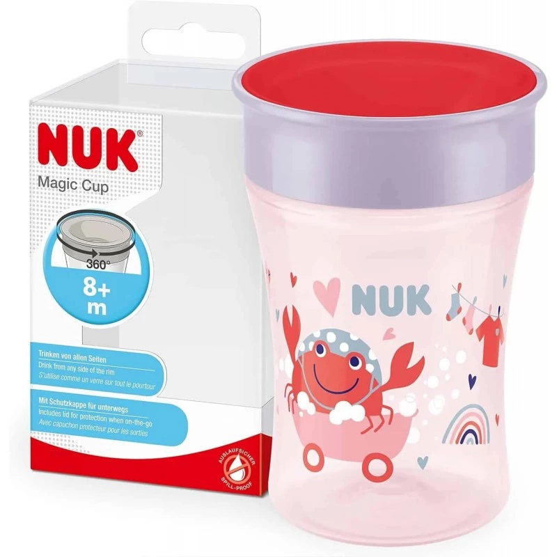Magic Cup 360° Tasse pour Boire 230ml NUK 8M+