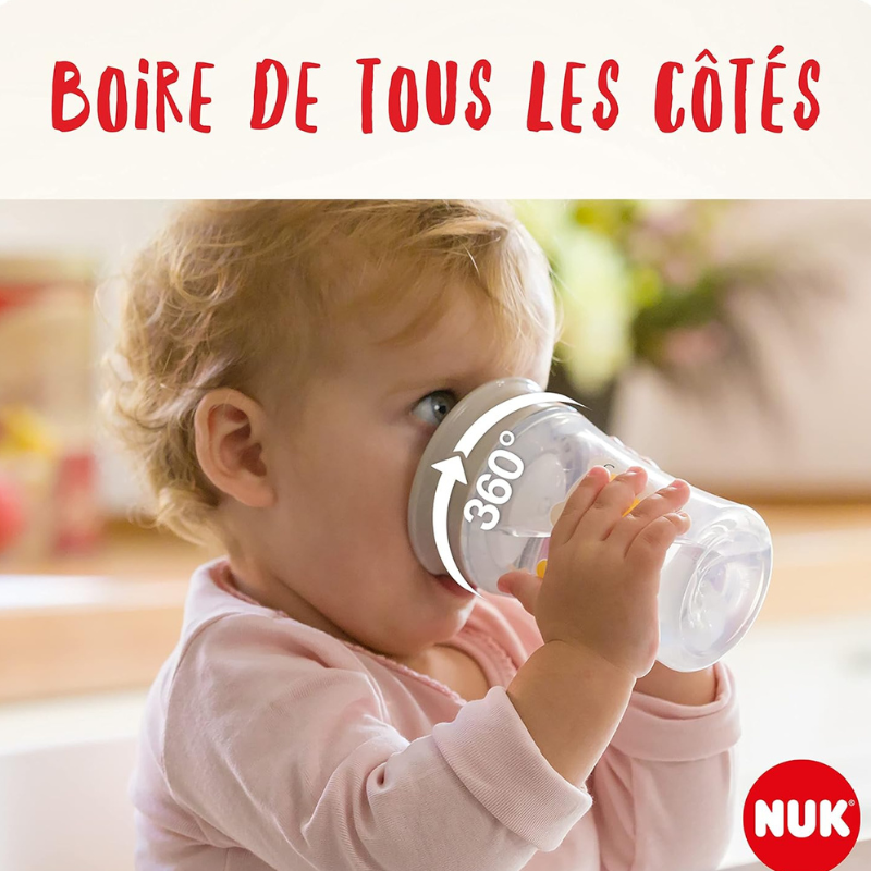Magic Cup 360° Tasse pour Boire 230ml NUK 8M+