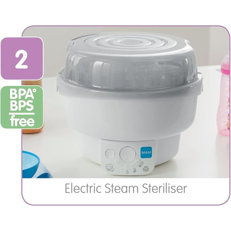 MAM 6in1 Express Electric Sterilizer - Bottle Warmer