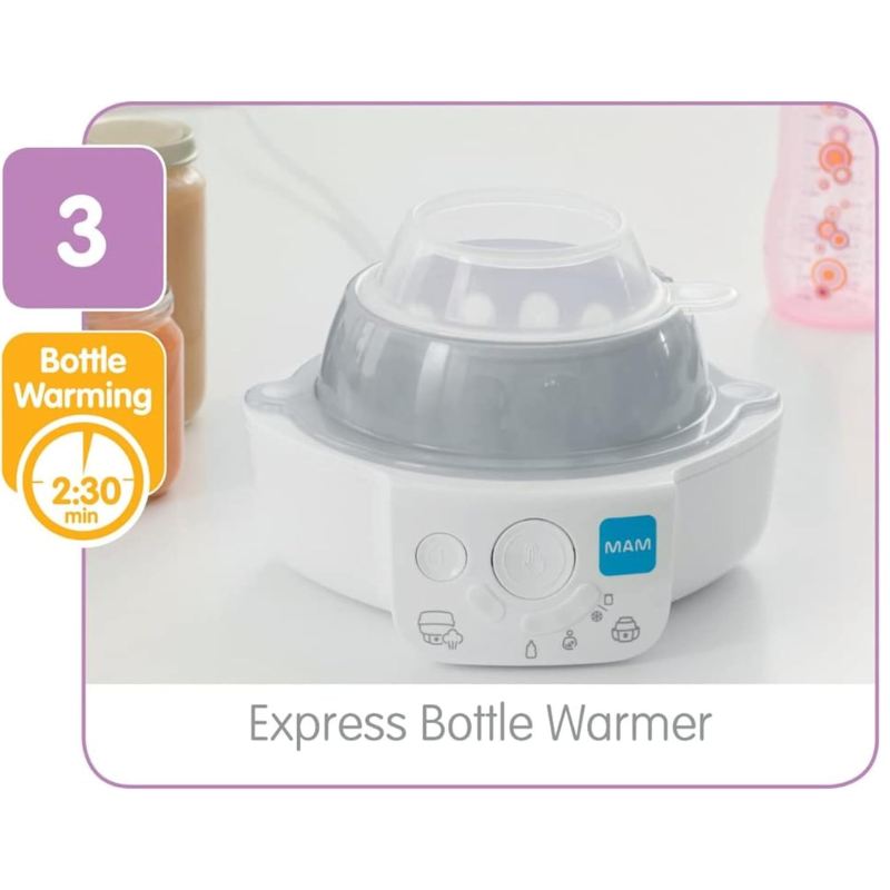 MAM 6in1 Express Electric Sterilizer - Bottle Warmer