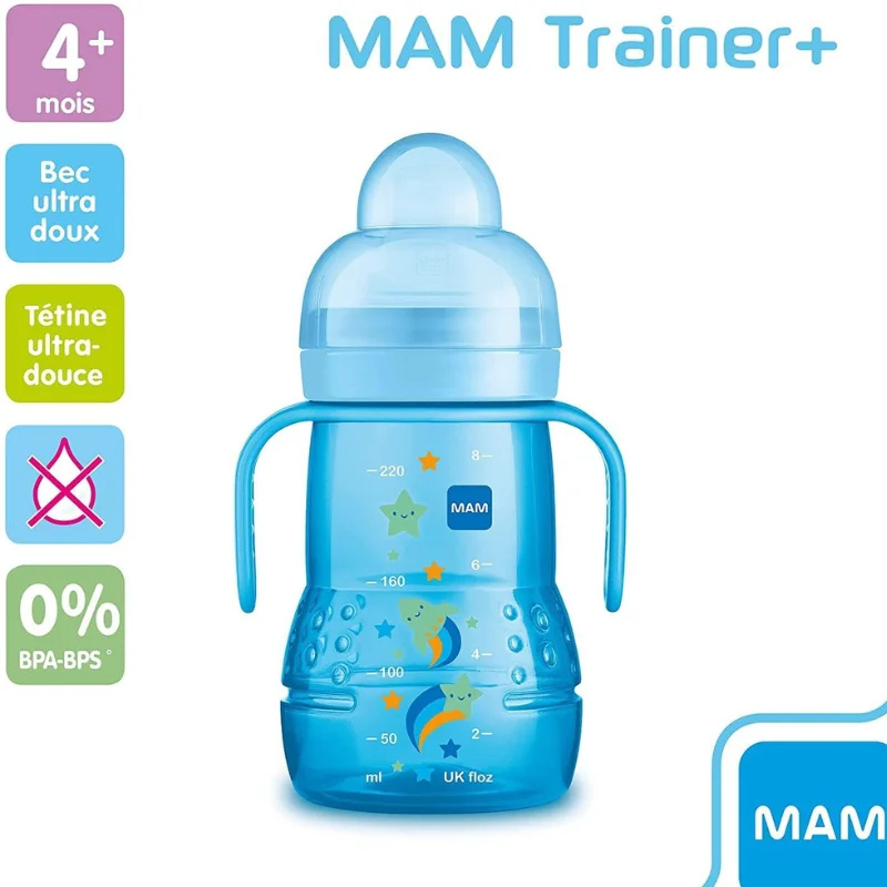 MAM Biberon de transition 4+ mois 220 ml