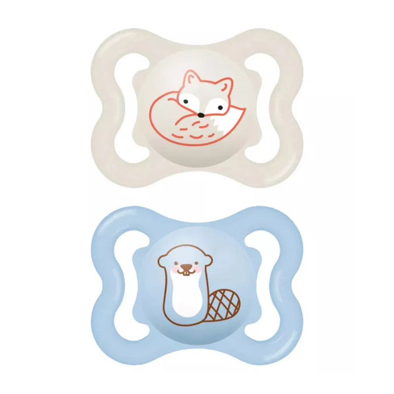 Mam Lot de 2 Sucettes Mini Air  0-6  ou 2-6