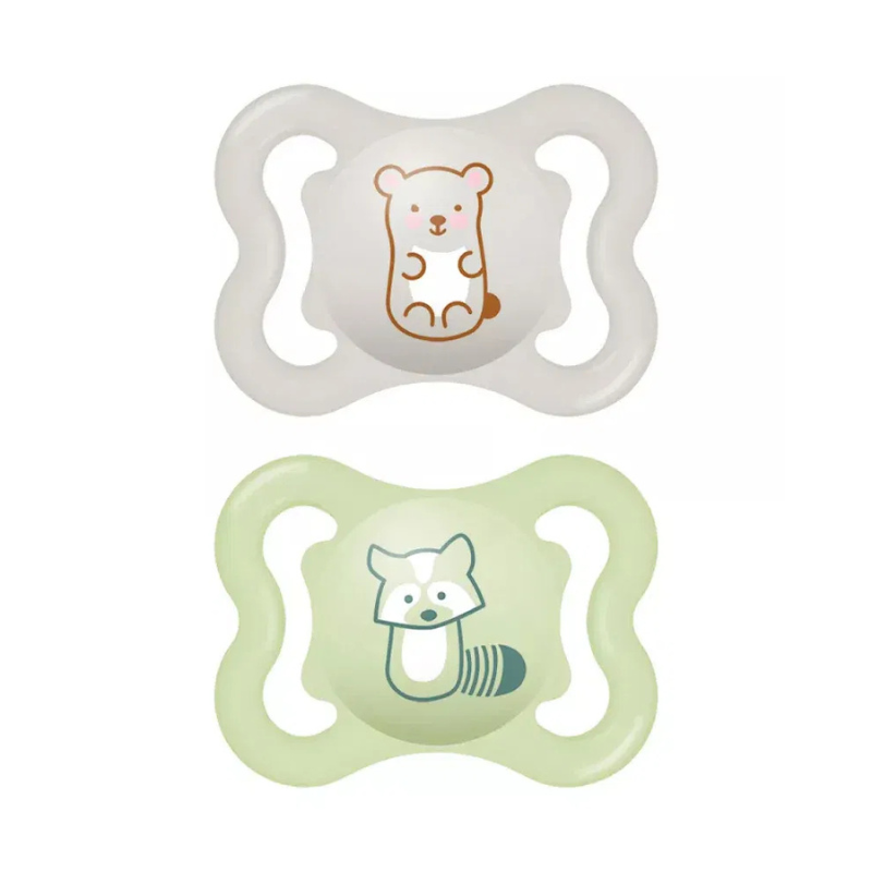 Mam Lot de 2 Sucettes Mini Air  0-6  ou 2-6