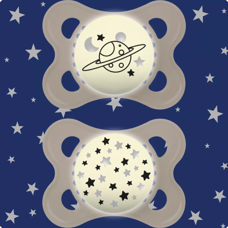 xx Mam Lot de 2 Sucettes Original Nuit