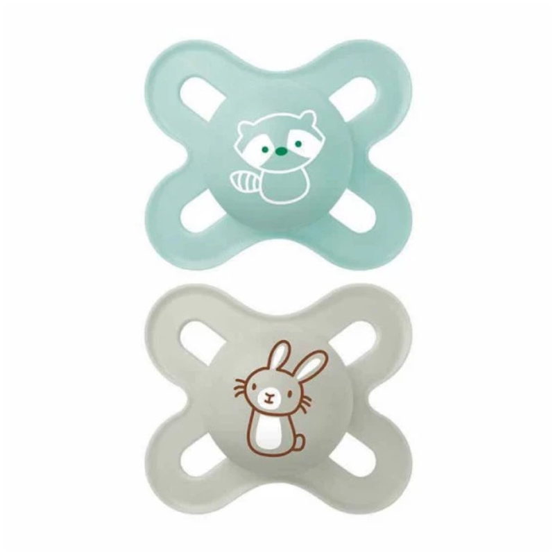 MAM Lot de 2 sucettes unisexe naissance 0-2m