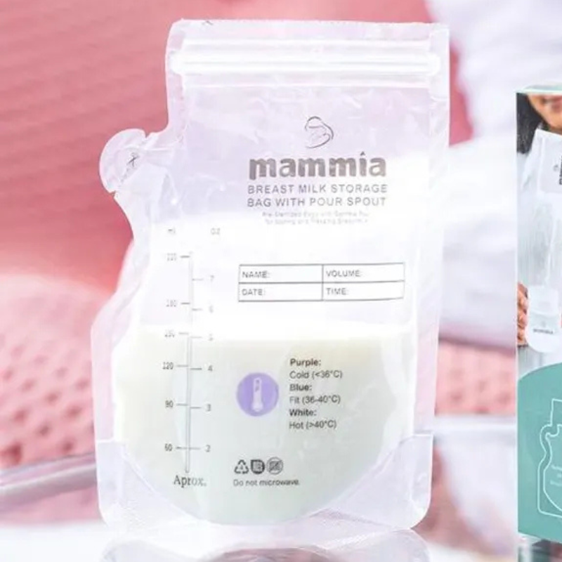 Mammia 25 Sachets de Conservation du Lait Maternel
