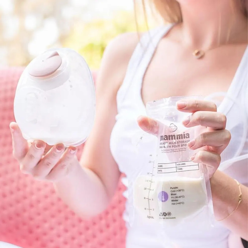 xx Mammia 50 Sachets de Conservation du Lait Maternel