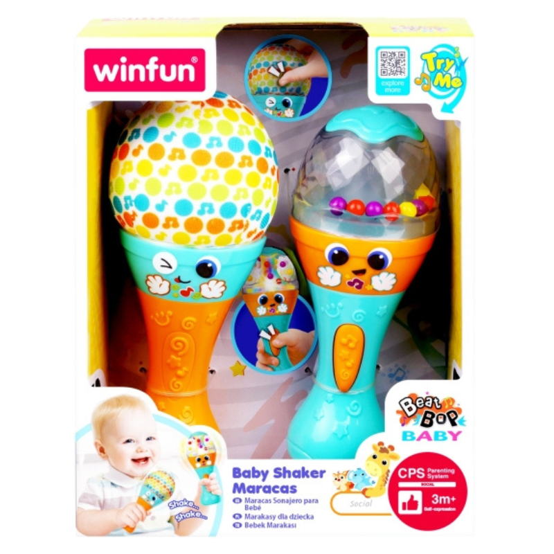 Maracas pour bébé 3 mois et plus