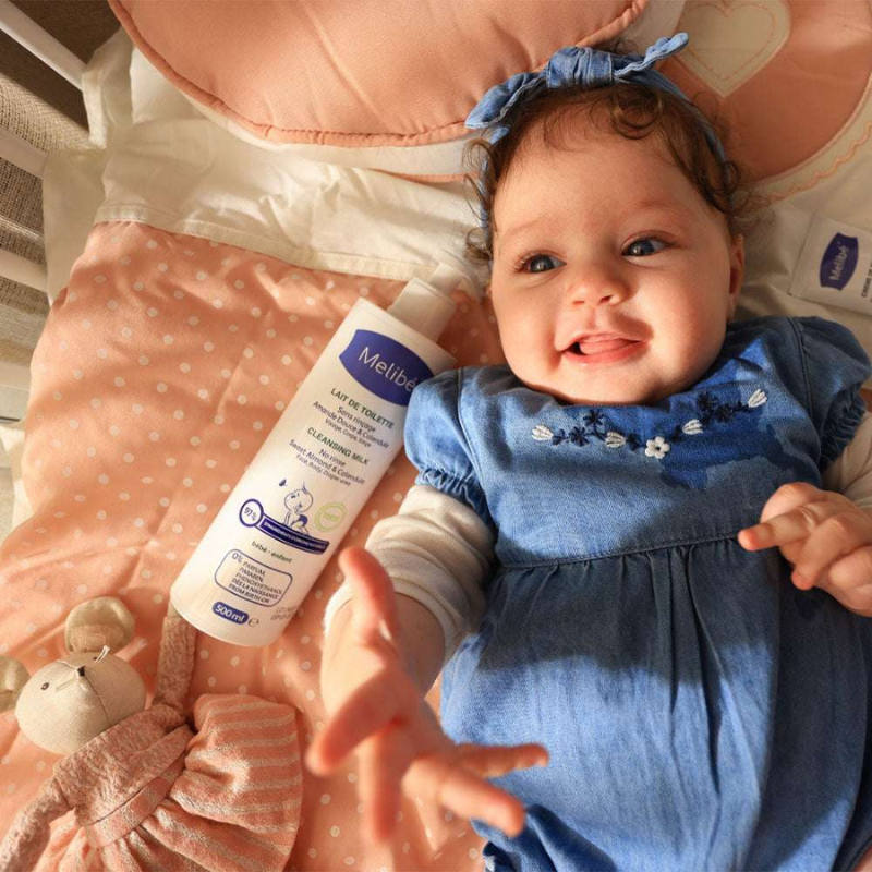 Melibé Bebe Lait de Toilette 200ml