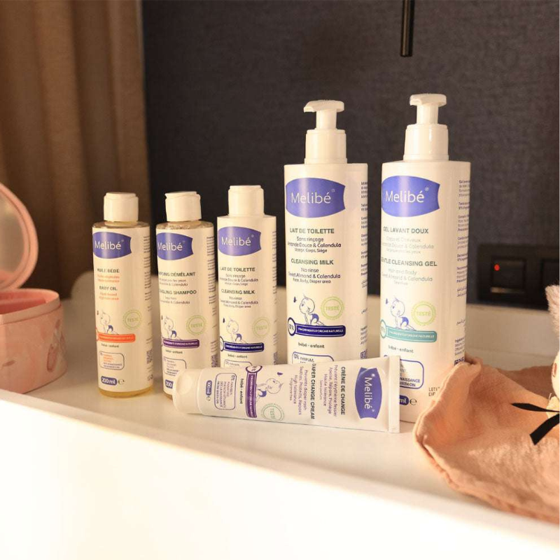 Melibé Bebe Lait de Toilette 200ml