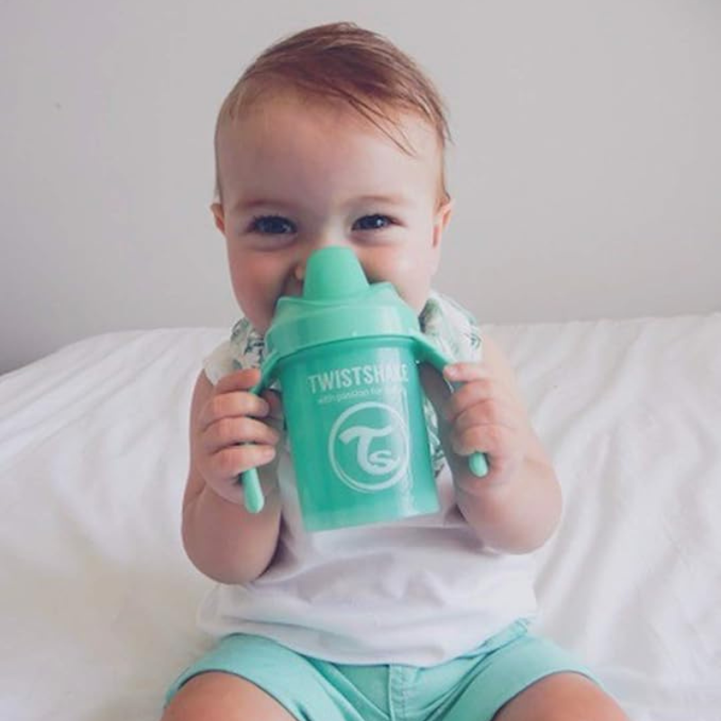 Mini mug anti-fuite Twistshake 230 ml  4M et plus - Vert