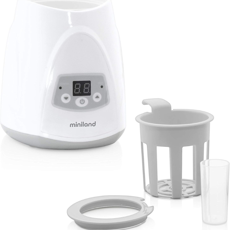 Miniland Baby Chauffe biberon blan Warmy Digy