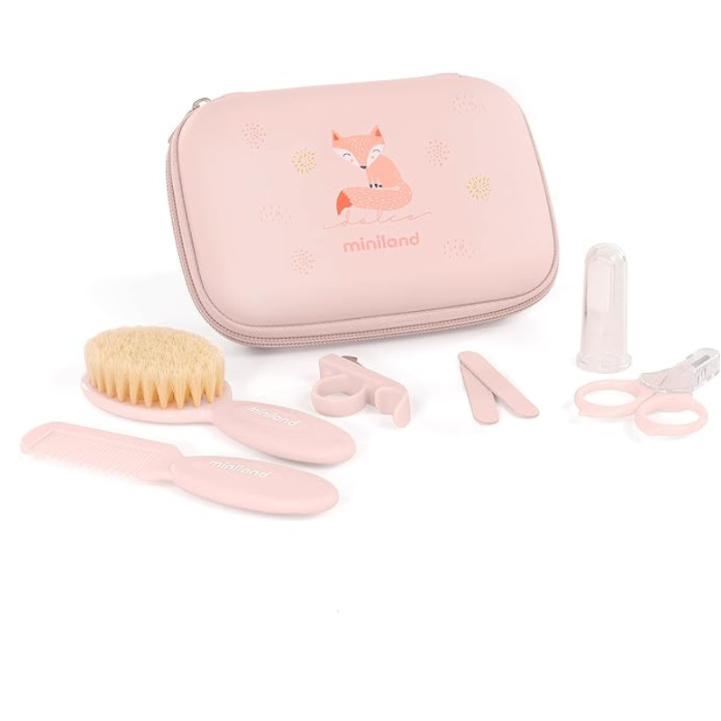 Miniland Baby Kit Candy. Trousse de toilette avec articles de soins pour bébés.