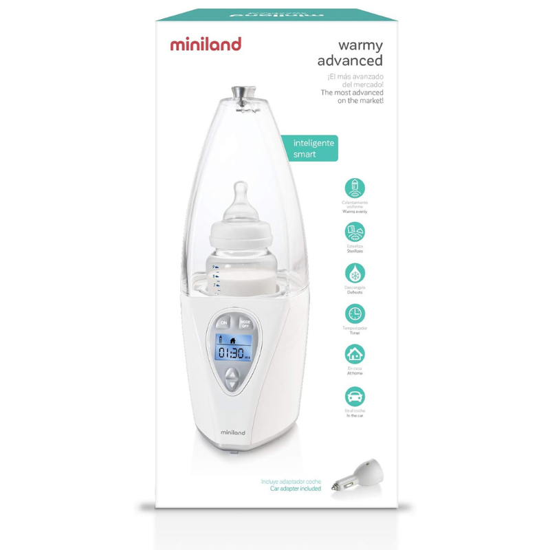 Miniland Chauffe-Biberon et Stérilisateur Avancé