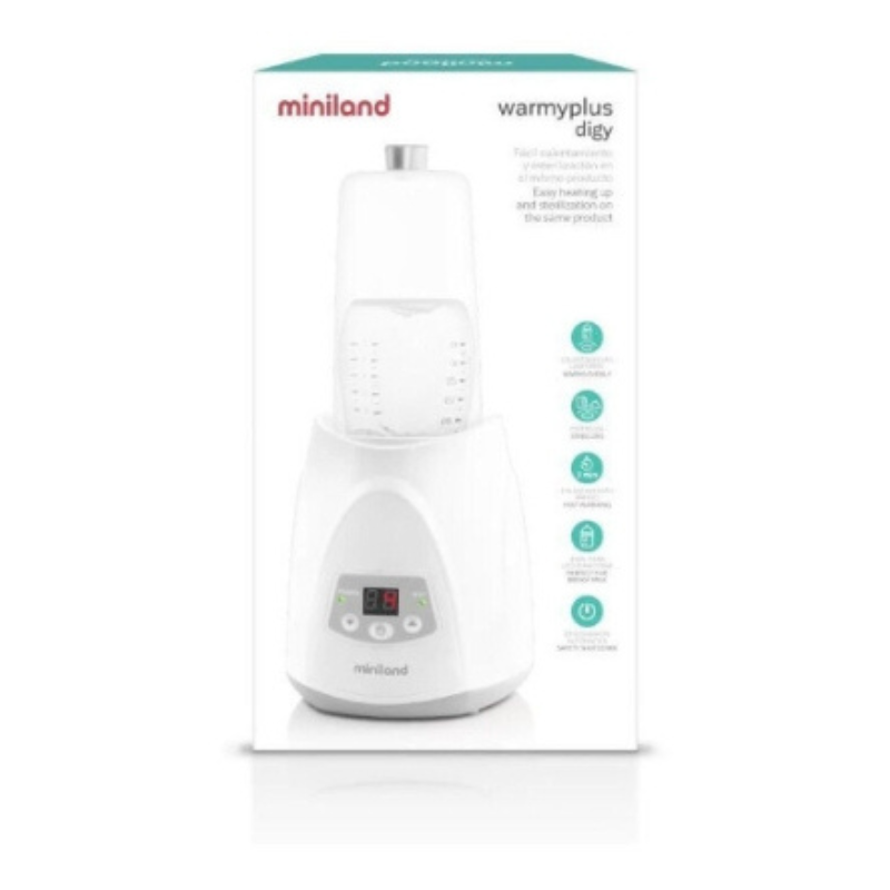 Miniland - Chauffe-biberon Et Sterilisateur, Warmyplus Digy