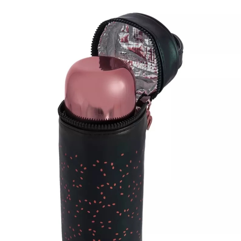 Miniland Deluxe Thermos sous vide pour enfants avec emballage thermique 500 ml - Rose