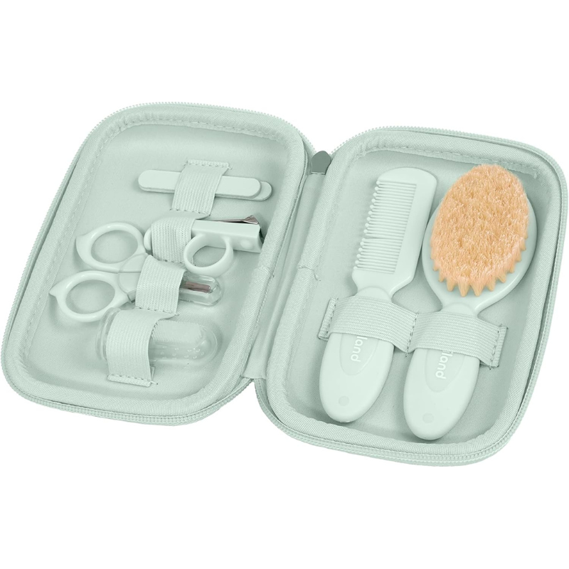 Miniland Kit de Soin pour Bébé Mint - 6 Accessoires Essentiels