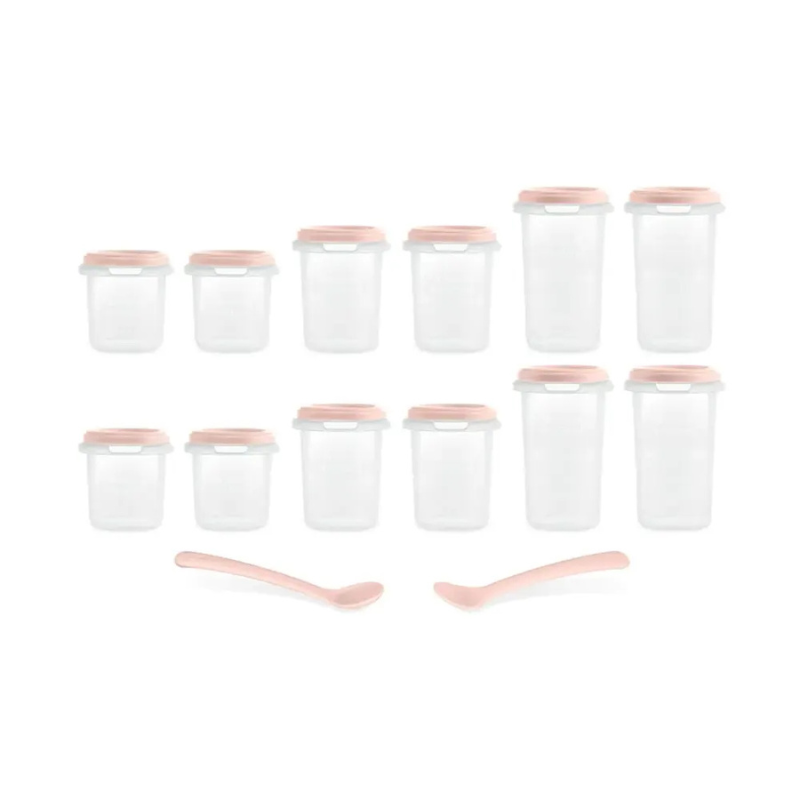 Miniland Set de 12 Pots de Conservation Candy