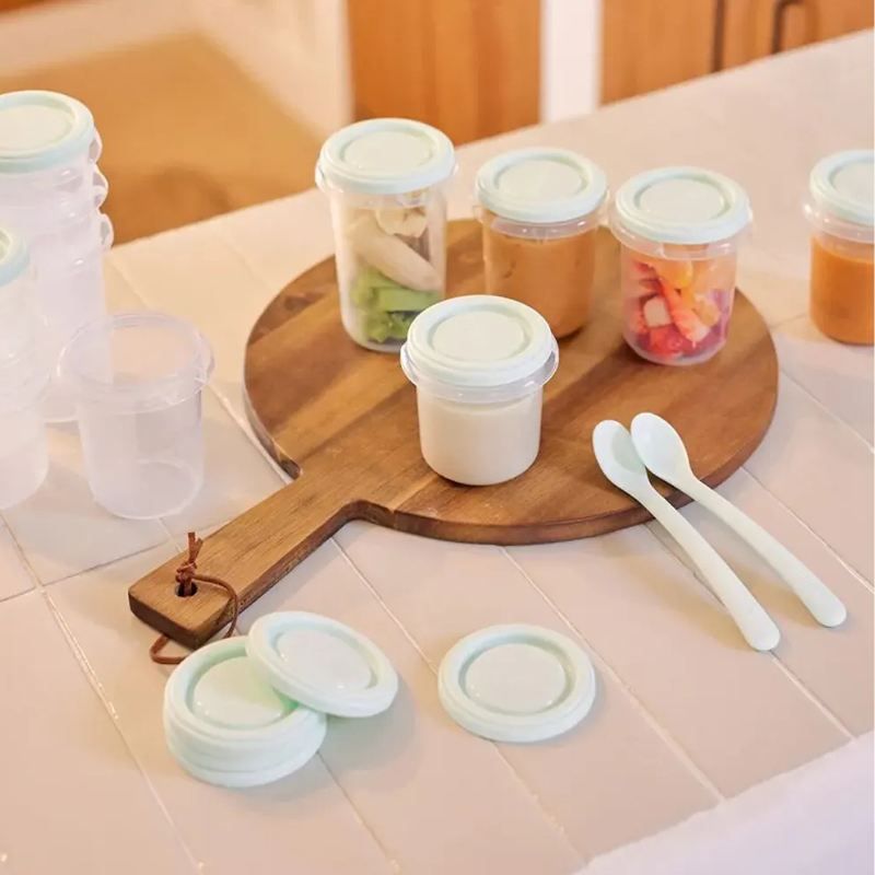 Miniland Set de 12 Pots de Conservation Mint