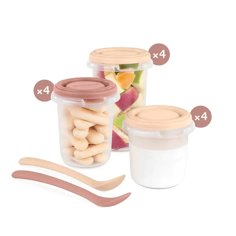 xx Miniland Set de 12 Pots de Conservation Valencia