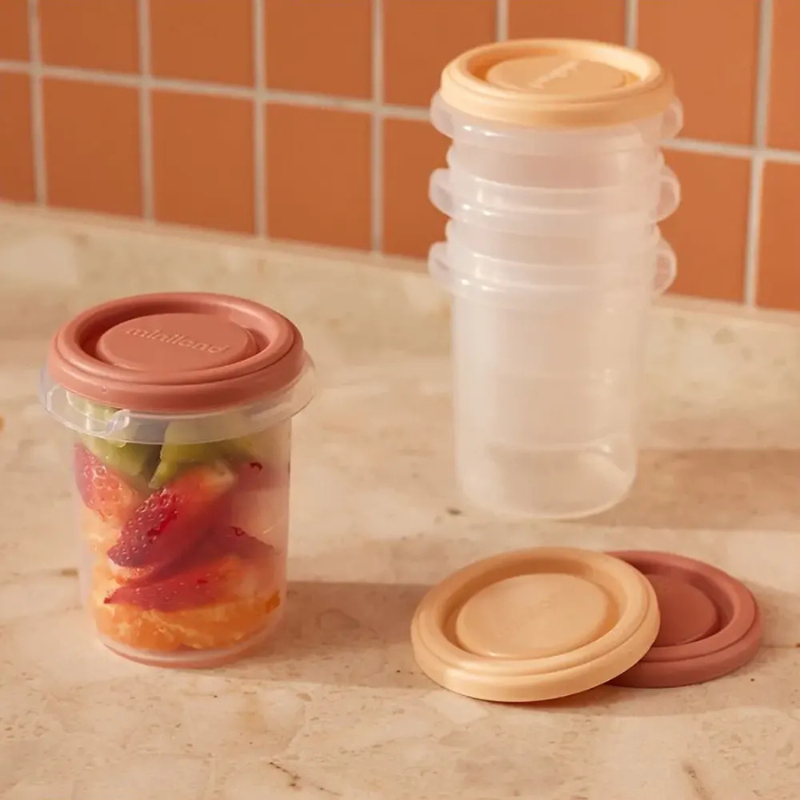 Miniland Set de 4 Pots de Conservation Valencia - 250 ml