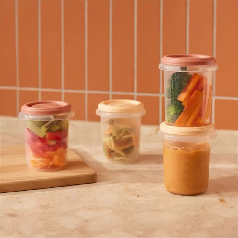 Miniland Set de 4 Pots de Conservation Valencia - 250 ml