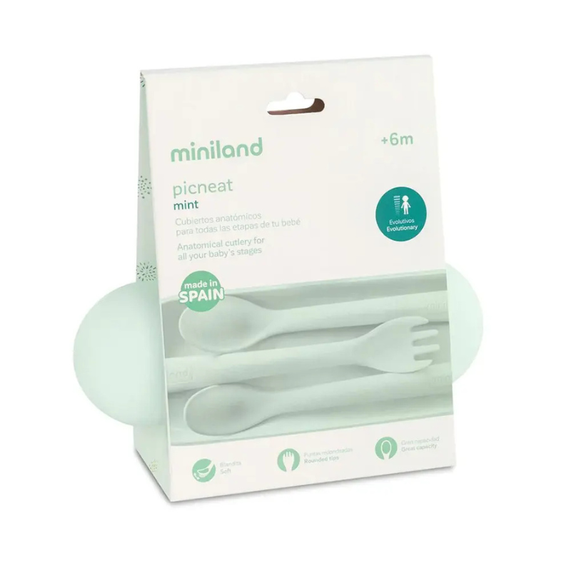 xx Miniland Set de Couverts Mint