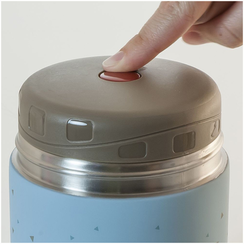 Miniland Thermos 600ml pour aliments solides bleu