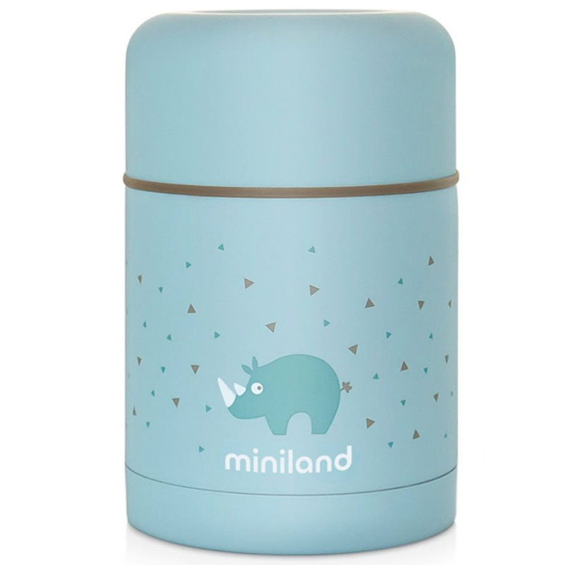 Miniland Thermos 600ml pour aliments solides bleu