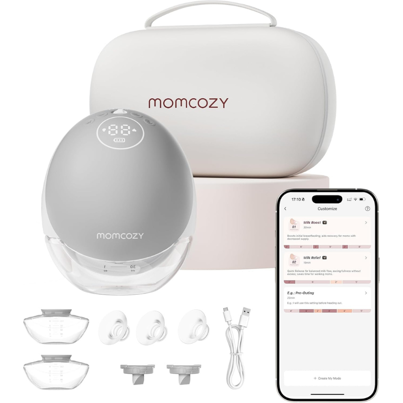 xx Momcozy Mobile Flow™ Tire-lait mains libres M9