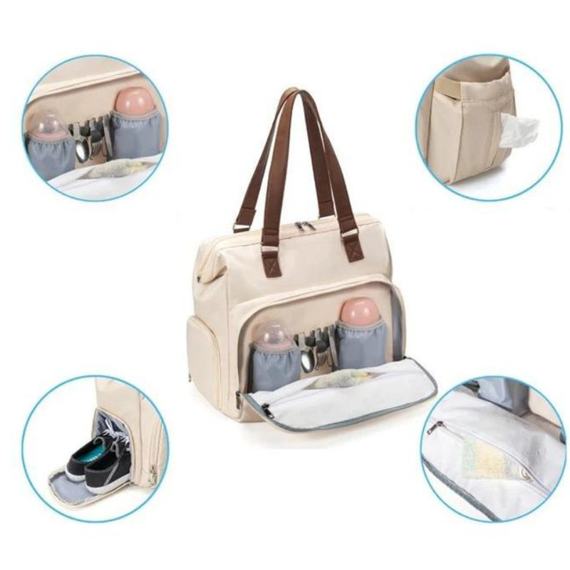 Mommy bag sac à dos a longer - Rose