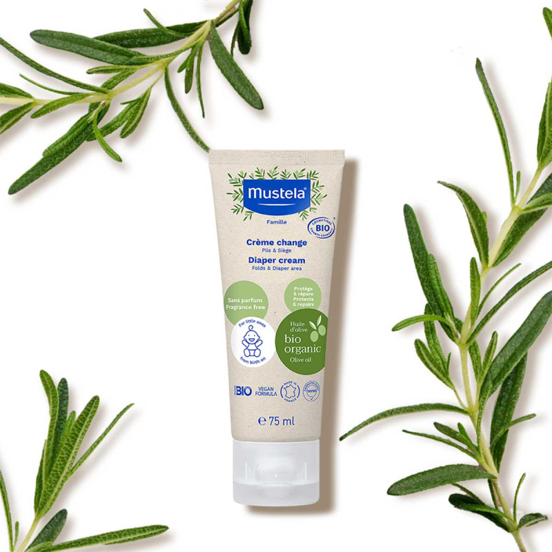 MUSTELA Crème de change bio 75ml