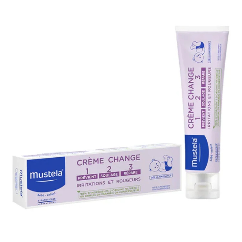 xx MUSTELA CREME POUR LE CHANGE 1 2 3 50ML