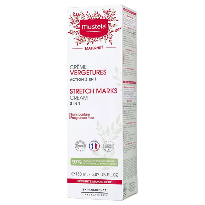 Mustela Crème prévention vergetures 150ml