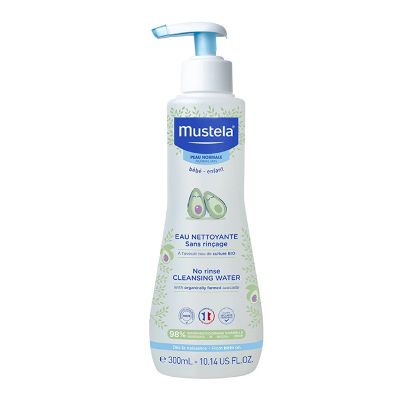 xx Mustela eau nettoyante sans rinçage à l’avocat 300ml