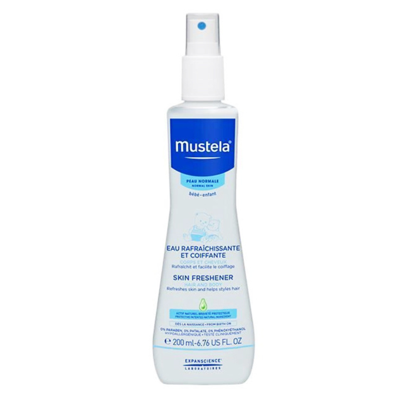 xx Mustela Eau Rafraîchissante et Coiffante pour Bébé – 200 ml