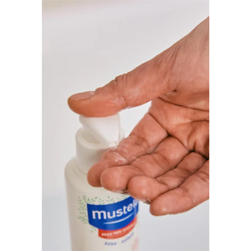 MUSTELA gel lavant apaisant corps et cheveux peau très sensible 300 ml